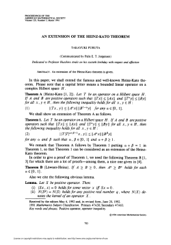 AN EXTENSION OF THE HEINZ-KATO THEOREM the following