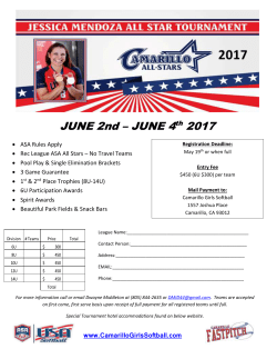 Jessica Mendoza Tournament 2017