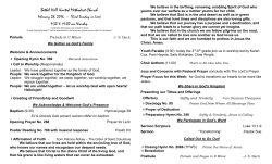 Let Us Rise Up and Build - Bethel Hill United Methodist Church