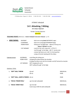 Skill: Attacking / Hitting