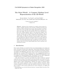 The Stixel World - A Compact Medium Level Representation of the