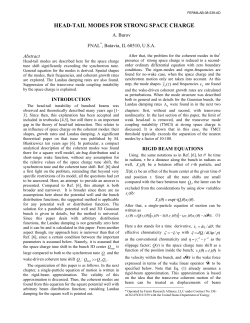 head-tail modes for strong space charge