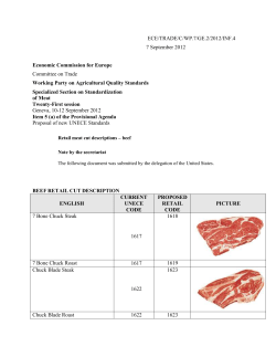 beef retail cut description
