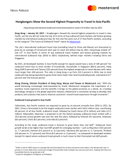 Hongkongers Show the Second Highest Propensity to