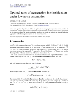 Optimal rates of aggregation in classification under low noise