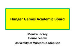 Hunger Games Academic Board