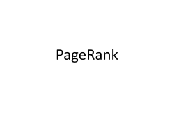 PageRank - Ryan A. Rossi