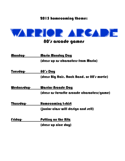80`s arcade games