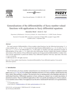 Generalizations of the differentiability of fuzzy-number