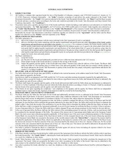 PURCHASE AGREEMENT No