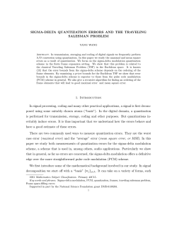 Sigma-delta quantization and the travelling salesman problem