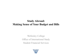 Study Abroad - Wellesley College