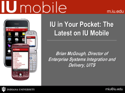 Moving to Mobile: Strategies and Implications