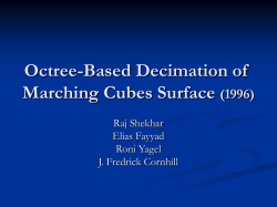 Octree-Based Decimation of Marching Cubes Surface