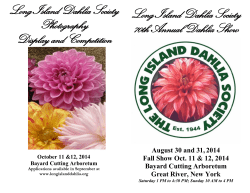 ACT II - Long Island Dahlia Society