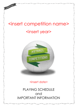 Competition Referees