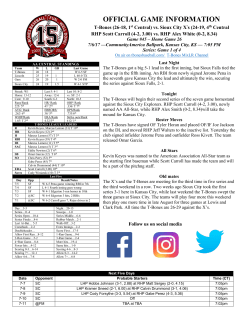 Game Notes