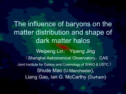 The Influence of Baryon on the Matter Distribution and Shape