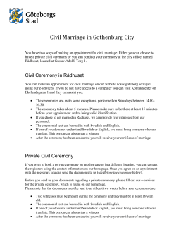 Tj&auml;nsteutl&aring;tande, Stadskansliet