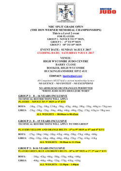 NHC SPLIT GRADE OPEN (THE DON WERNER MEMORIAL