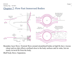 Separation of Boundary Layer