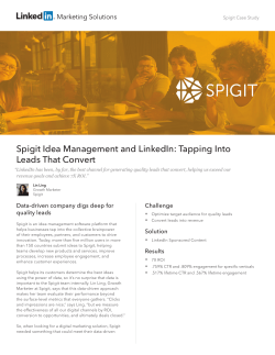 Spigit - LinkedIn Business Solutions