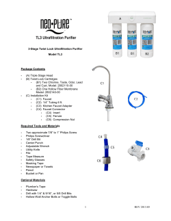 C1 A B1 B1 B2 C3 - Fresh Water Systems