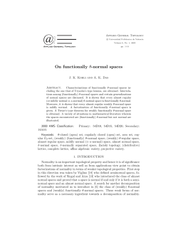 On functionally θ-normal spaces