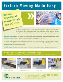 Fixture Moving Made Easy.