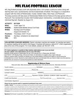 NFL Flag football LEAGUE
