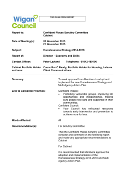 Homelessness Strategy