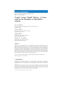 Large versus Small Players: A Closer Look at the Dynamics of