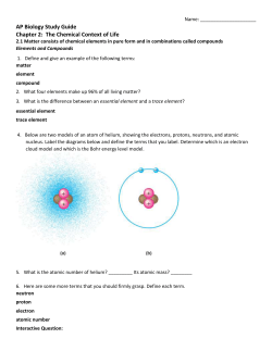 9th Grade AP Biology Study Guide