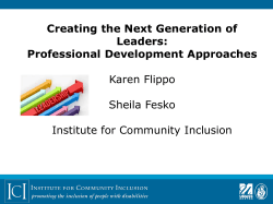 Leadership.Creating the Next Generation of Leaders