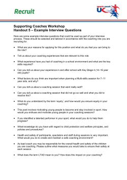 Example Interview Questions