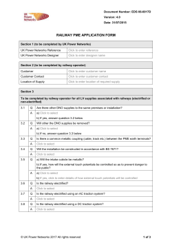 EDS 06-0017D Railway PME Application Form