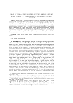 Near-Optimal Network Design with Selfish Agents.