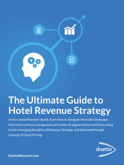 The Ultimate Guide to Hotel Revenue Strategy