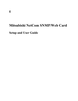 6 Using the NetCom Card