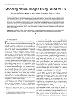 Modeling Natural Images Using Gated MRFs