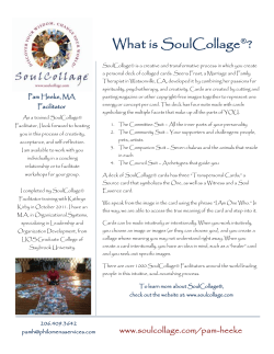 Pam Heeke, MA Facilitator