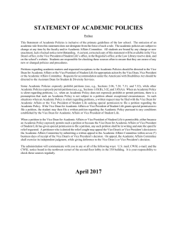 Academic Policies - California Western School of Law