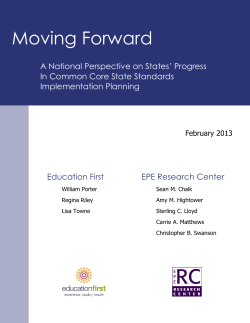 Moving Forward - Education Week