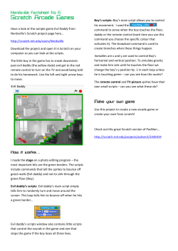 Scratch Arcade Games