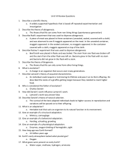 Unit VII Review Questions