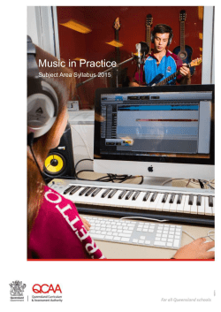 Music in practice