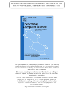 This article appeared in a journal published by Elsevier. The