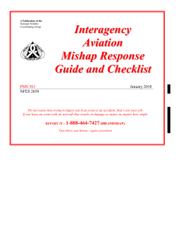 Interagency Aviation Mishap Response Plan
