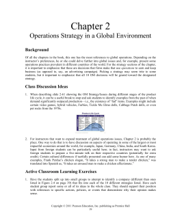 Chapter 2 - Test Bank 1