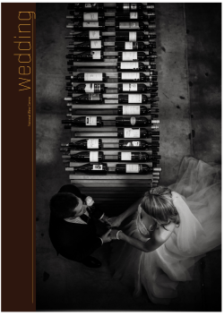 our Wedding Kit - National Wine Centre of Australia